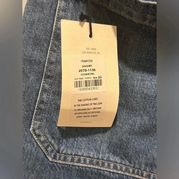 NWT Citizens of Humanity Frances Denim Shorts - Picture 6 of 7